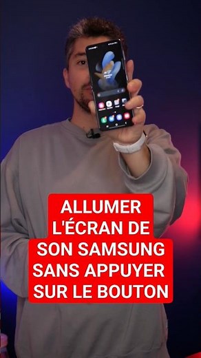 Turn on your Samsung smartphone without pressing the button #shorts