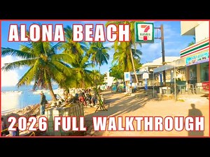 Alona Beach Bohol 2026 Full Walkthrough