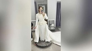 Bride Surprises Mom By Repurposing Her Old Wedding Dress