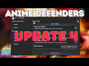 Hướng Dẫn Chi Tiết Hack Anime Defenders Update 4 Mới Nhất ( Free )