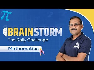 JEE Advanced 2024: Important Mathematics Questions with Solution 📚 Brainstorm Series |‪@ALLENJEE‬
