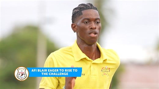 AFI BLAIR EAGER TO RISE TO THE CHALLENGE Afi Blair is determined to make amends at this year's National Secondary Schools Track and Field Championships, after missing out on individual gold medals in 2023. The Government Technical Institute student is set to compete in the highly competitive Under-20 200m and 400m events, aiming to overcome the challenges he faced in the previous edition. Blair will be among Guyana's top young athletes competing at the remodeled Championships, which will be held