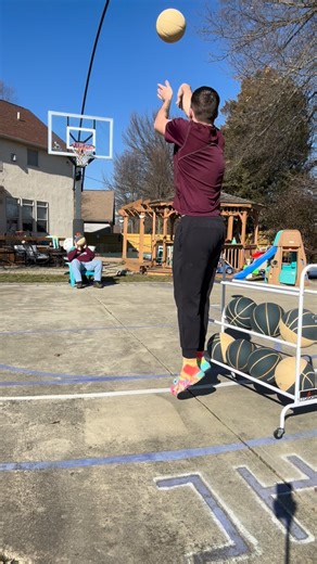 6ixshooter on Instagram: "Top of the key on lock🎯 #basketball #bball #shooting #nba #swish #6ixshooter"