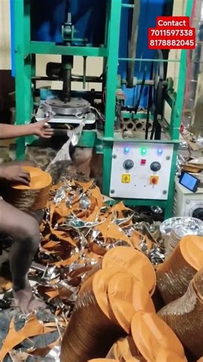 Paper Plate Making Machine 😲 5 Second Me Plate ReadyPaper Plate Kaise Banti Hai | Small Business