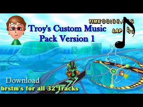 Mario Kart Wii - Troy's Custom Music Pack (ALL 32 Tracks - Download)