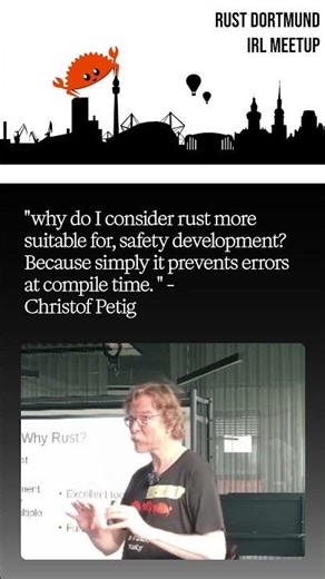 Why is Rust the Best Choice for Safe Development? #shorts #rustlang