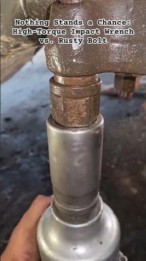 High-Torque Impact Wrench vs. Rusty Bolt #MechanicLife #ImpactWrench #ToolsAtWork #HeavyDuty