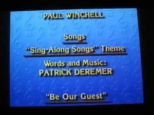 Disney's Sing Along Songs: Be Our Guest Closing Credits