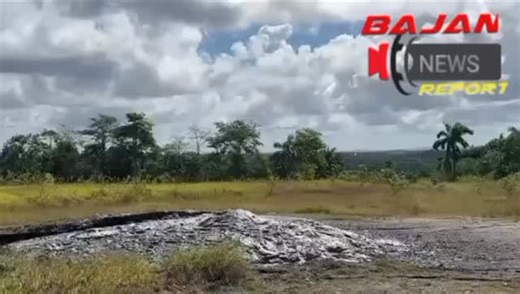 *FEAR ERUPTS IN PIPARO* The Piparo mud volcano is currently more active than in 2019, with mud bubbling and spewing several feet into the air. Concerned residents have contacted authorities, prompting the Couva Tabaquite Talparo Regional Corporation’s disaster management unit to respond. The University of the West Indies is monitoring the site. The volcano previously caused a major eruption in 1997, burying homes, vehicles, and livestock, and leading to the evacuation of 300 | Darr Page