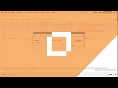 #HowTo Install an Execution Server in Silk Central