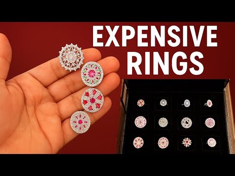 Stunning Silver Ring Designs Every Lady Must See! || 92.5 Siver Rings ||