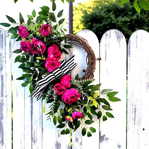 Patriotic Wreaths for Front Door, Cascading Door Decor, July 4th Wreath - Etsy
