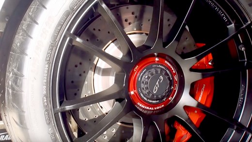 ポルシェ911 センターロックの構造、ポルシェ911 GT3 991.2 センターロックタイヤ交換