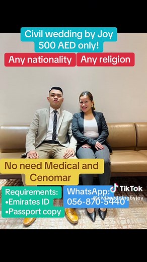 Abu Dhabi Civil Wedding Services for All Couples