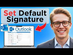 How To Set Default Signature In Outlook (Full Guide 2026)