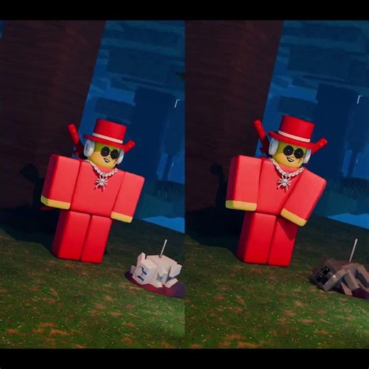 Bunny story VS Wolf story😱😱 #roblox #99nightintheforest #usa