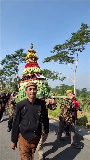 Merapi Earth Offering Mountain Parade