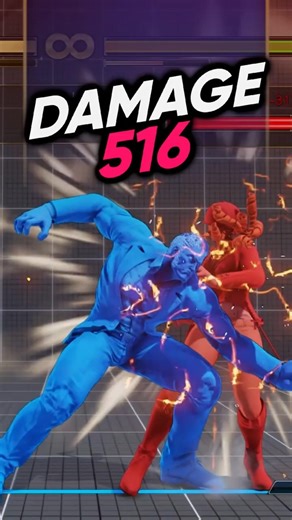 Street Fighter V - Urien 516 Damge, Headbutt Collection #shorts