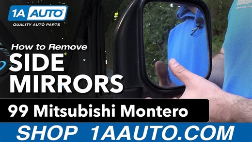 How to Replace Side Mirrors 1992-99 Mitsubishi Montero