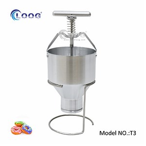 [Hot Item] Manual Donut Extruder Handheld Donut Dropper Donut Maker Donut Machine Cut