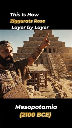The Ziggurats of MesopotamiaLayered structures rising like mountains. #history#aihistory