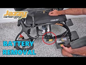 Jazzy Carbon 27X - Important Charging Info and Battery Removal