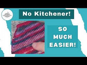 A Simpler Alternative to Kitchener Stitch, Close a Sock Toe from the Inside
