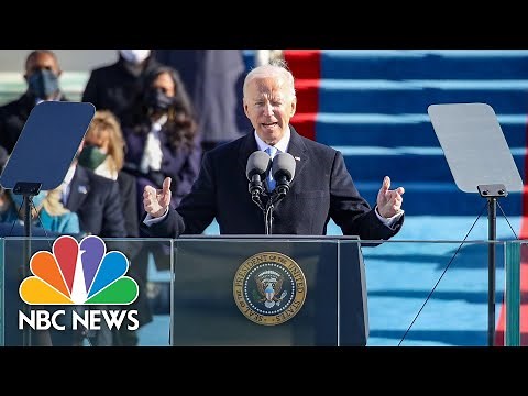 Watch Full Speech: President Biden Delivers Inaugural Address | NBC News