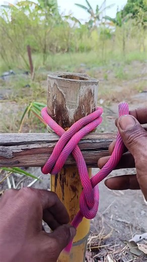Easy cross-tying trick