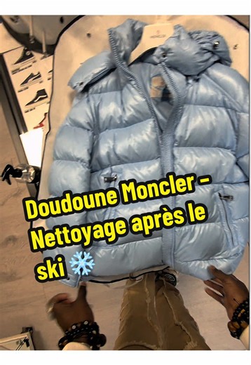 Nettoyage de Doudoune Moncler après le Ski