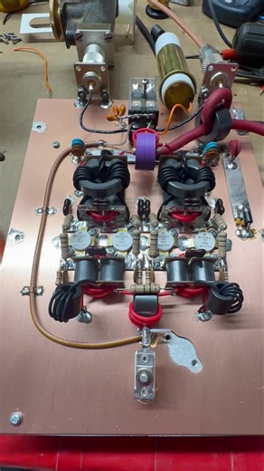 Some MRF448’s this will make a nice base unit when completed. | Hopper Built Amps