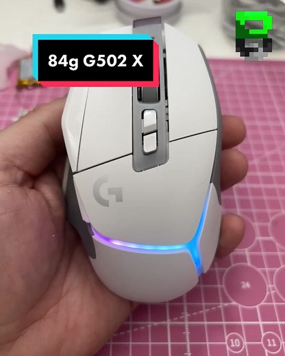 Logitech G502 X Plus 84g Weight Reduction | Mouse Modding Tutorial