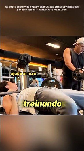 Ele perder as forças no SUPINO 🤯☠️ (erik_18fit)