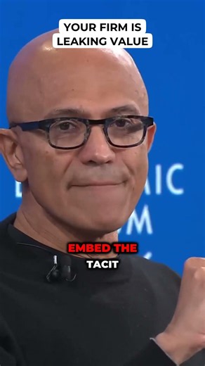Your Firm Is Leaking Value #satyanadella #microsoft #datacenter #ai #technologyfacts