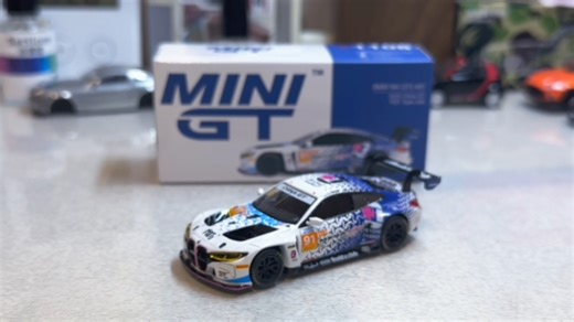 【小车日记】DAY 4｜MINIGT 1108 BMW M4GT3 #91 2025 China GT FIST Team AAI东莞旗舰店限定