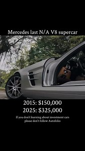 2.3K views · 21 reactions | POV Buying a Mercedes SLS AMG in 2015 for $150,000 If you don’t like learning about investment cars, please don’t follow autofolio | Autofolio | Facebook