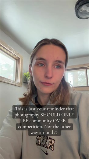 Community Over Competition in Photography