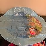 SplashEZ Tummy Time Water Mat Inflatable Tummy Time Water Play Mat for Babies, Infants and Toddlers 3 to 13