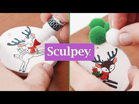 Quick and Easy Steps on how to make Air Dry Christmas Ornament | Sculpey.com