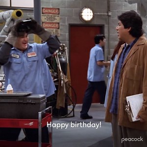A birthday cupcake with a side of flambé! Happy 60th birthday, George Lopez! | Peacock TV