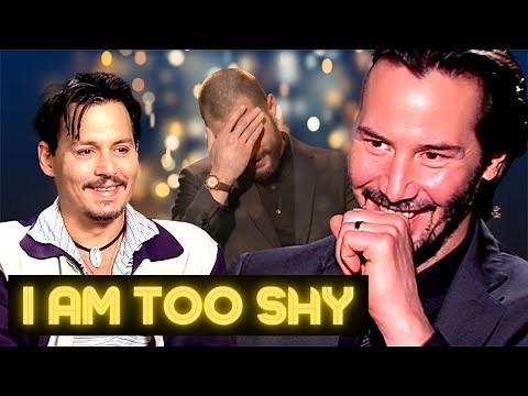 Johnny Depp and other shy Stars Explain their struggles | Keanu Reeves | Introvert Celebs