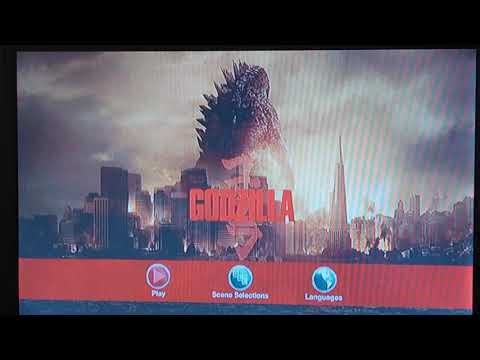 Opening to Godzilla 2014 DVD