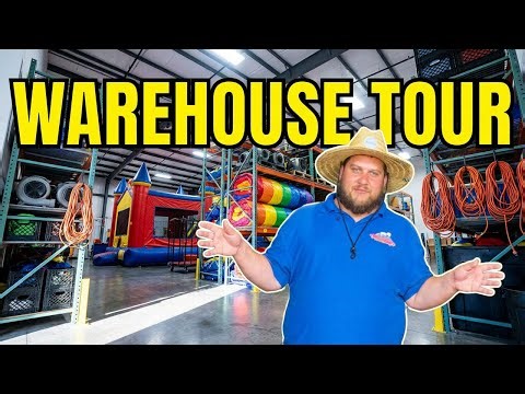 $1M Party Rental Warehouse Tour (Full Breakdown)