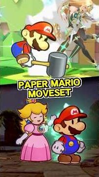 What if PAPER MARIO was a Playable Character? [SSBU] #supersmashbrosultimate #papermario #smashmods