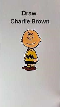 how to draw Charlie Brown