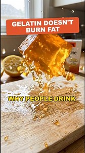 Gelatin Trick: Why It Doesn't Burn Fat 🍋