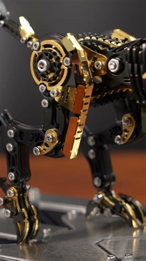 🔥 Build the Ultimate Predator: 3D Metal Angry Leopard Model Kit