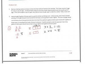 6th grade Module 1 Lesson 7 PS