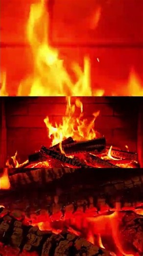 FIREPLACE 4K 🔥 Fireplace video with Burning Logs & Fire Sounds. Christmas Fireplace