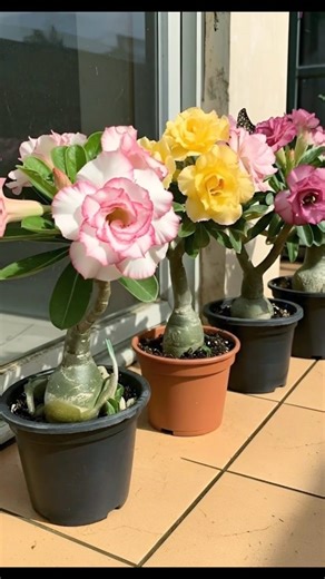 Are you ready to discover one of the most stunning plants that thrives on neglect and dazzles with desert blooms? This is the Adenium, also known as the Desert Rose. Native to Africa and the Middle East, it’s loved worldwide for its thick, sculptural trunk and bright, vibrant blooms in shades of pink, red, and even white. The best part? Adenium is super easy to grow in pots, making it a perfect showpiece for your balcony or garden. But here’s the secret—don’t overwater it! Adenium stores water i